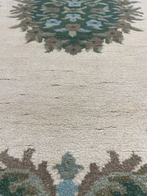 Middle Garden - Hand Knotted Wool & Bamboo Silk (176 x 126 cm)