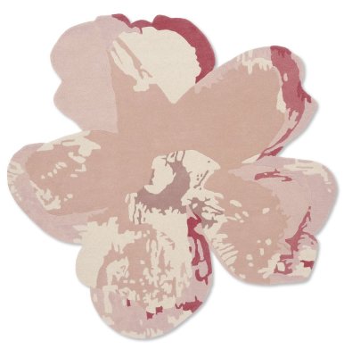 Ted Baker - Shaped Magnolia Light Pink Rug