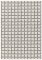 Antibes Rug - White-Grey Grid